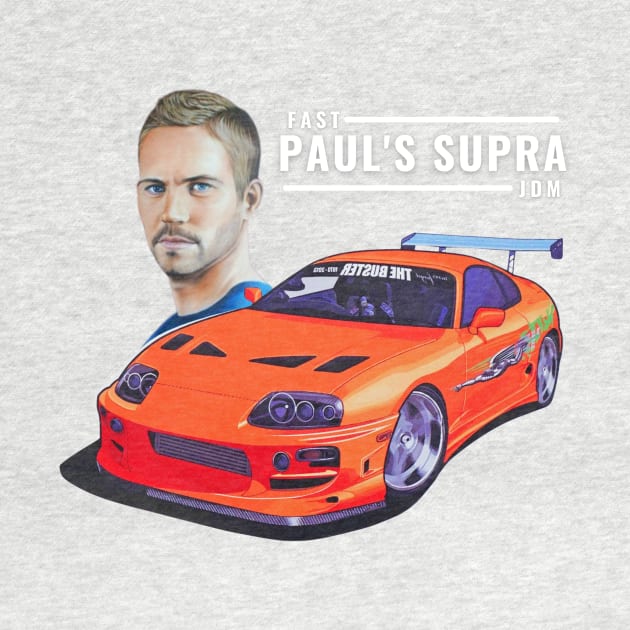 Paul walker's supra ( fast and furious ) by MOTOSHIFT